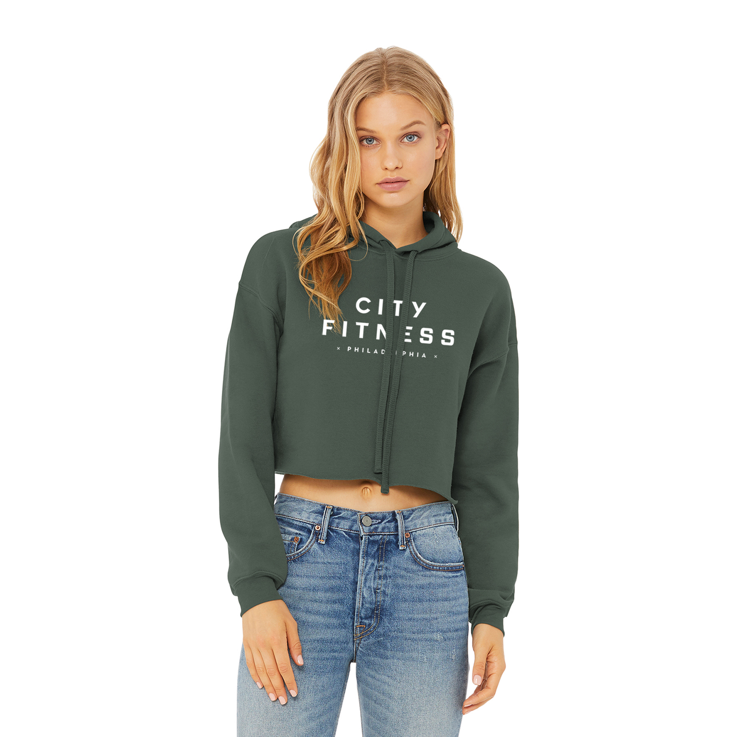 Ladies Cropped Hoodie