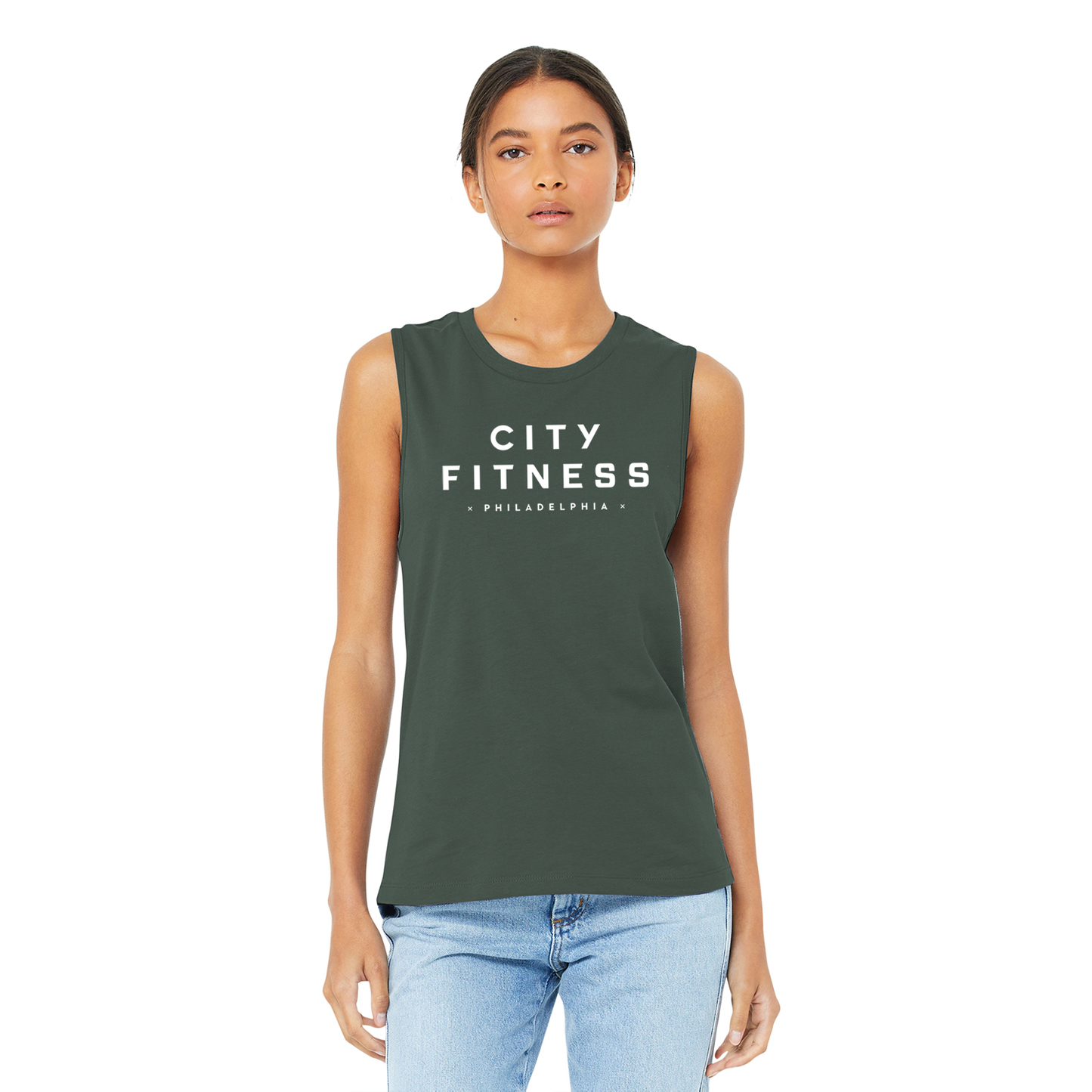 Women’s Jersey Muscle Tank